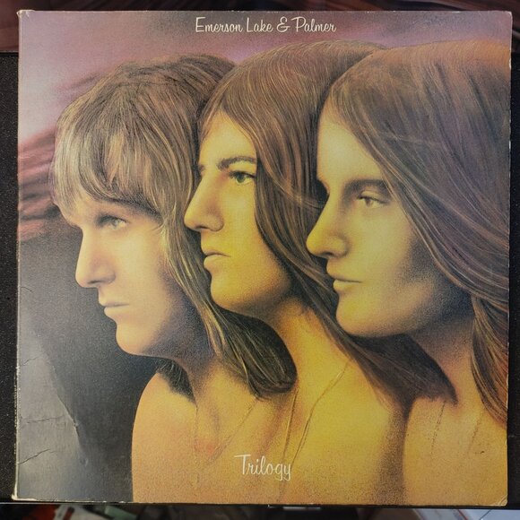 Vintage LP Vinyl Record Emerson, Lake & Palmer - Trilogy 12" 33RPM Album 1972 - Picture 1 of 5